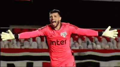 Soccer Player In Red Inter Jersey GIF