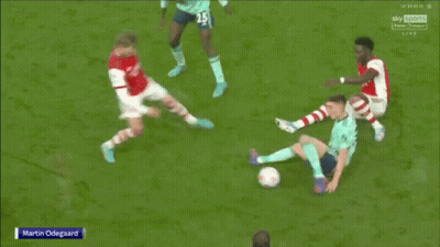 Soccer Player In Red Jersey Number 10 Kicking Ball GIF