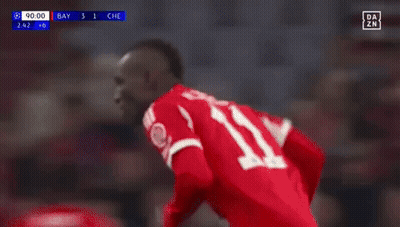 Soccer Player In Red Jersey Number 11 GIF