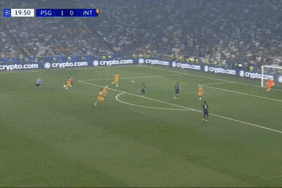 Soccer Player In Red Jersey Number 14 GIF