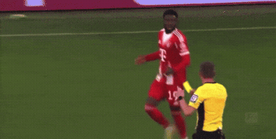 Soccer Player In Red Jersey Number 15 GIF