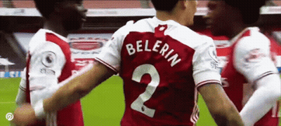 Soccer Player In Red Jersey Number 2 GIF