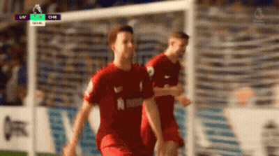 Soccer Player In Red Jersey Number 2 GIF