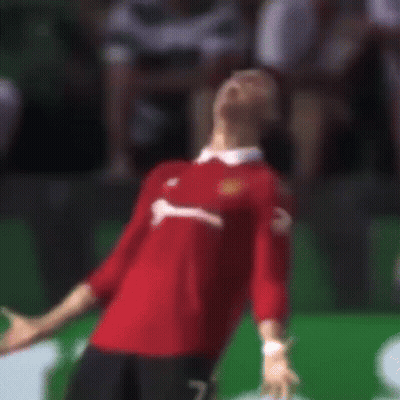 Soccer Player In Red Jersey Number 2 GIF