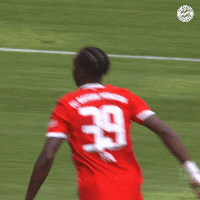Soccer Player In Red Jersey Number 39 GIF
