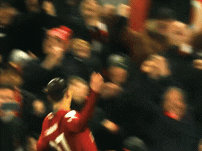 Soccer Player In Red Jersey Number 7 GIF