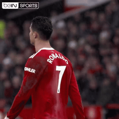 Soccer Player In Red Jersey Number 7 GIF