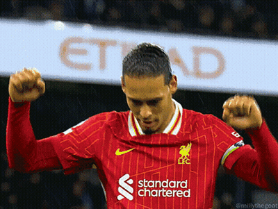 Soccer Player In Red Jersey Standard Chartered GIF