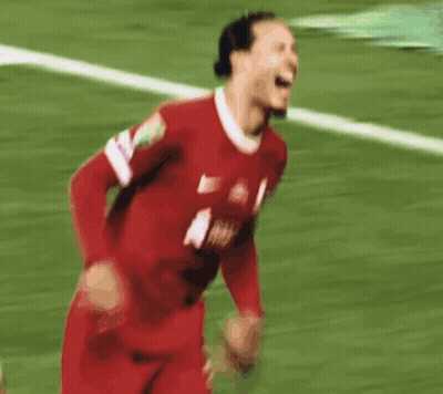 Soccer Player In Red Jersey With Letter S GIF