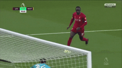 Soccer Player In Red Jersey With LFC GIF