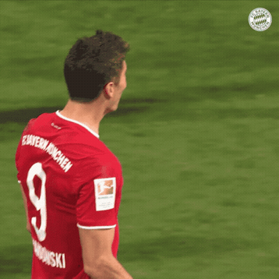Soccer Player In Red Jersey With Number 5 GIF