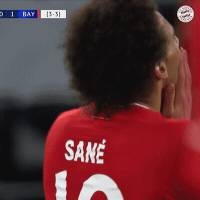 Soccer Player In Red Shirt Sane GIF