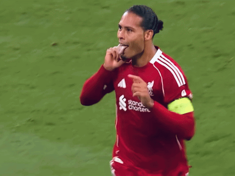 Soccer Player In Red Shirt Standard Chartered GIF