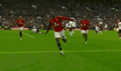 Soccer Player In Red Shirt GIF