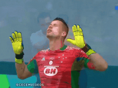 Soccer Player In Red Shirt With BH GIF