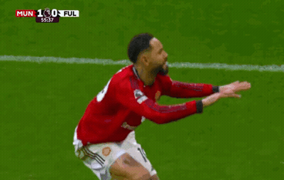 Soccer Player In Red Shirt With Snapdragon GIF
