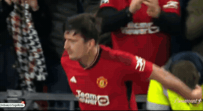 Soccer Player In Red Team Shirt GIF