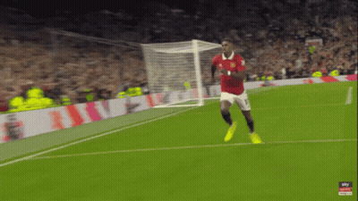 Soccer Player In Red Uniform Number 28 GIF