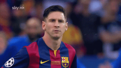 Soccer Player In Shirt Saying Final Madrid GIF