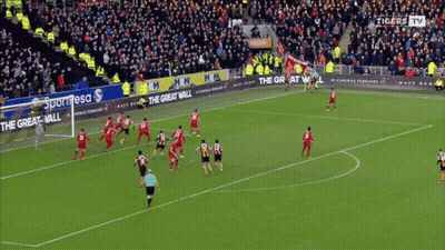 Soccer Player In Sportpesa Jersey GIF