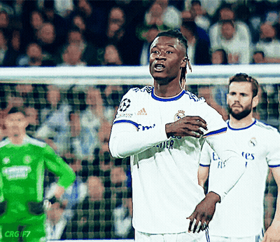 Soccer Player In White Adidas Jersey GIF