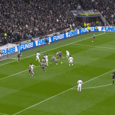 Soccer Player In White AIA Jersey GIF