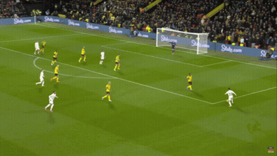 Soccer Player In White Airways Shirt GIF
