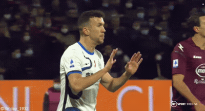 Soccer Player In White And Blue Jersey Smiley 1932 GIF