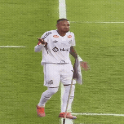 Soccer Player In White Blaz Shirt GIF