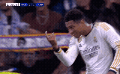 Soccer Player In White Emirates Jersey Giving Middle Finger GIF