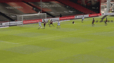 Soccer Player In White Emirates Jersey GIF