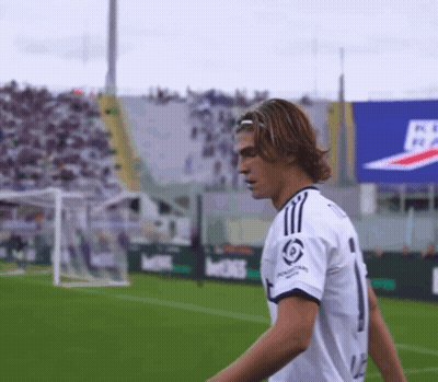 Soccer Player In White Jersey Number 1 GIF