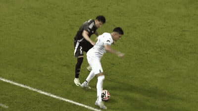Soccer Player In White Jersey Number 10 GIF