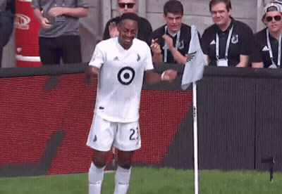 Soccer Player In White Jersey Number 23 GIF