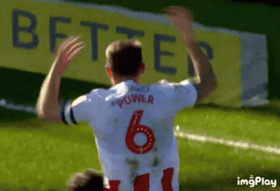 Soccer Player In White Jersey Number 6 GIF