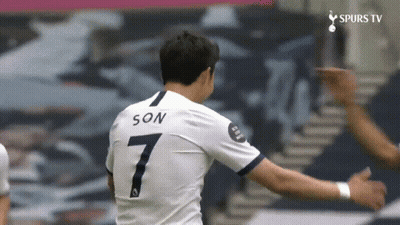 Soccer Player In White Jersey Number 7 GIF