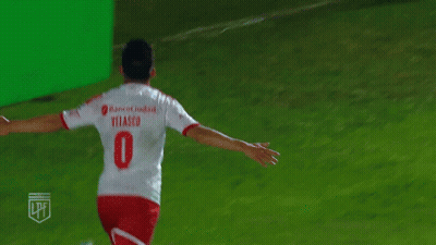 Soccer Player In White Jersey Number 9 GIF