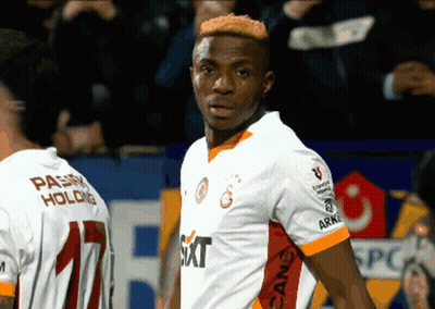 Soccer Player In White Shirt Saying Sixt GIF