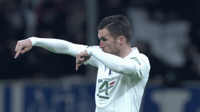 Soccer Player In White Shirt With Letter A GIF