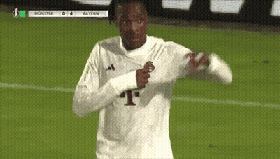 Soccer Player In White Shirt With Letter T GIF