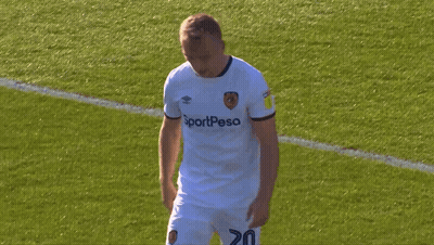 Soccer Player In White Sportpesa Jersey GIF