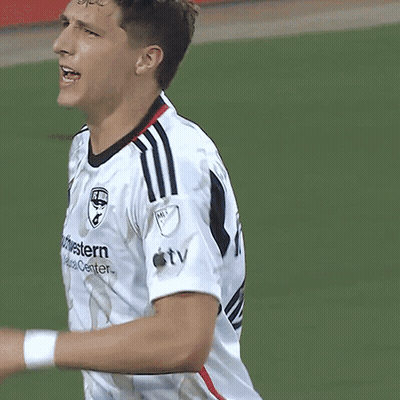 Soccer Player In White Western Shirt GIF