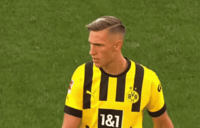Soccer Player In Yellow And Black Jersey Number 11 On Field GIF