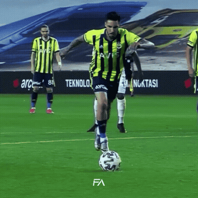 Soccer Player In Yellow And Black Uniform AYG GIF