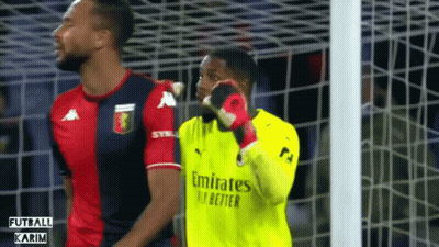 Soccer Player In Yellow Emirates Jersey GIF