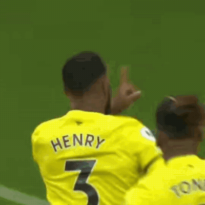 Soccer Player In Yellow Jersey Giving Thumbs Up GIF