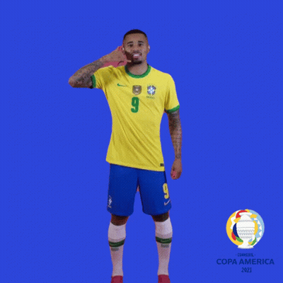 Soccer Player In Yellow Jersey Number 9 GIF