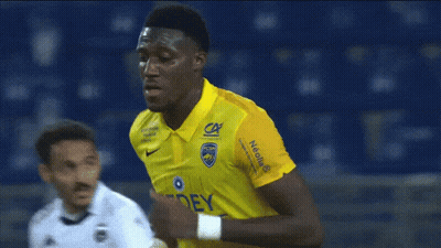 Soccer Player In Yellow Jersey Redeay GIF
