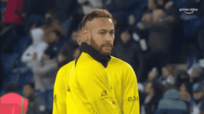 Soccer Player In Yellow Jersey Saying All GIF