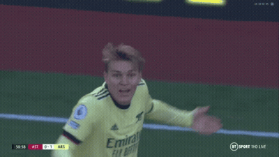 Soccer Player In Yellow Jersey Saying Emirates Better GIF